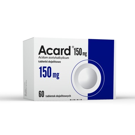 Acard 150 mg x 60 Tabletten. ankommen.