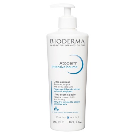 Bioderma Atoderm Baume émollient ultra-apaisant pour peaux très sèches et atopiques 500 ml