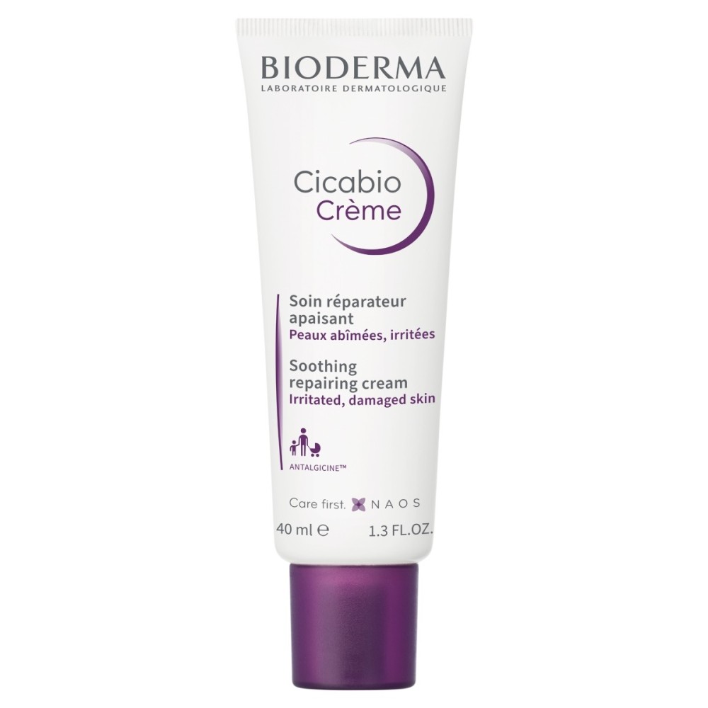Bioderma Cicabio Créme Regenerierende beruhigende Creme für geschädigte und gereizte Haut 40 ml
