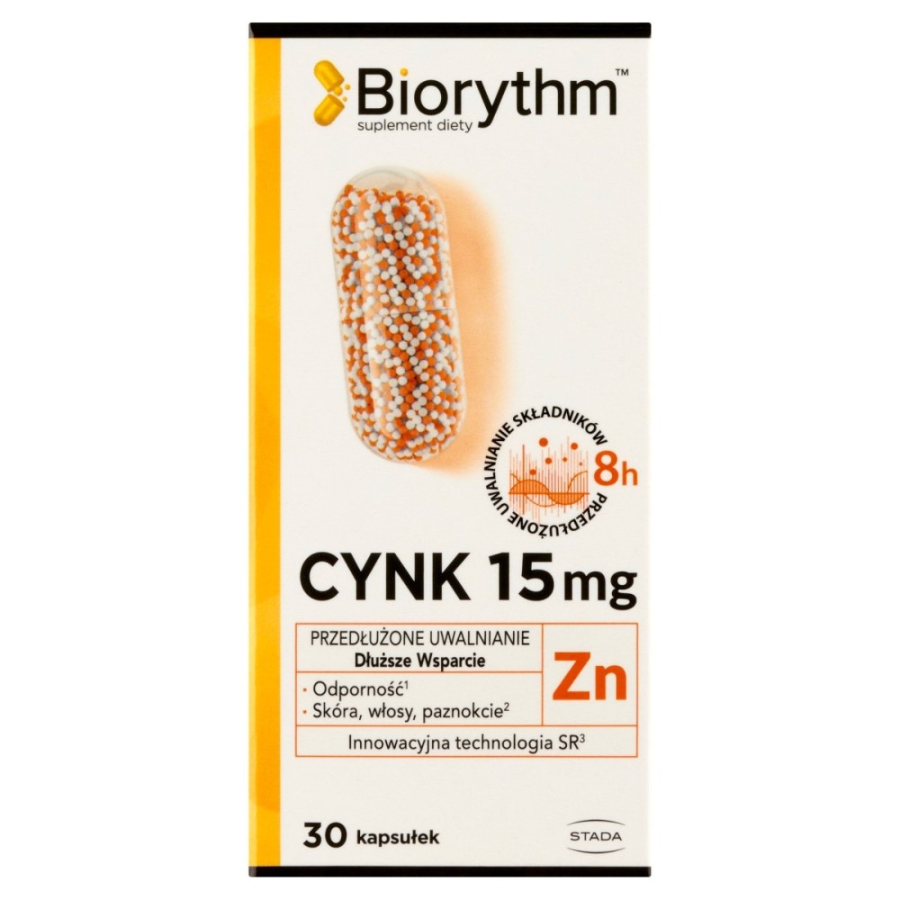 Biorythm Dietary supplement zinc 15 mg 17 g (30 pieces)
