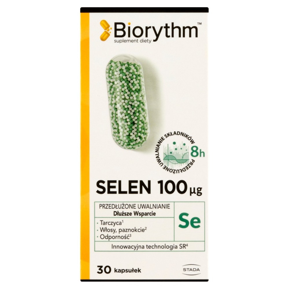 Biorythm Nahrungsergänzungsmittel Selen 100 μg 17 g (30 Stück)