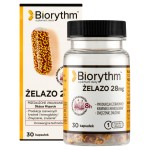 Biorythm Nahrungsergänzungsmittel Eisen 28 mg 30 Stück
