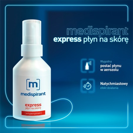 Medispirant Express Płyn na skórę antyperspirant 50 ml