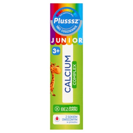 Plusssz Junior Suplemento dietético complex calcium 80 g (20 x 4 g)