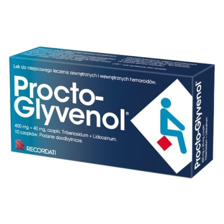 Procto-Glyvenol rectal plug.