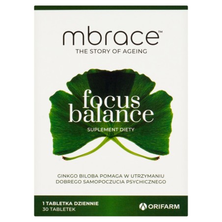Mbrace Focus Balance Complément alimentaire 30,3 g (30 pièces)