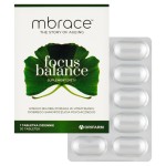 Mbrace Focus Balance Doplněk stravy 30,3 g (30 kusů)