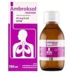 Ambroxol Orifarm 30 mg/5 ml Jarabe expectorante para la tos sabor plátano 150 ml