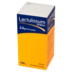 Lactulosum Orifarm 2,5 g/5 ml Sirup mit Orangengeschmack 150 ml