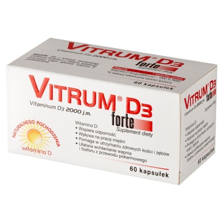 Vitrum D₃ 2000 UI forte Suplemento dietético 60 piezas