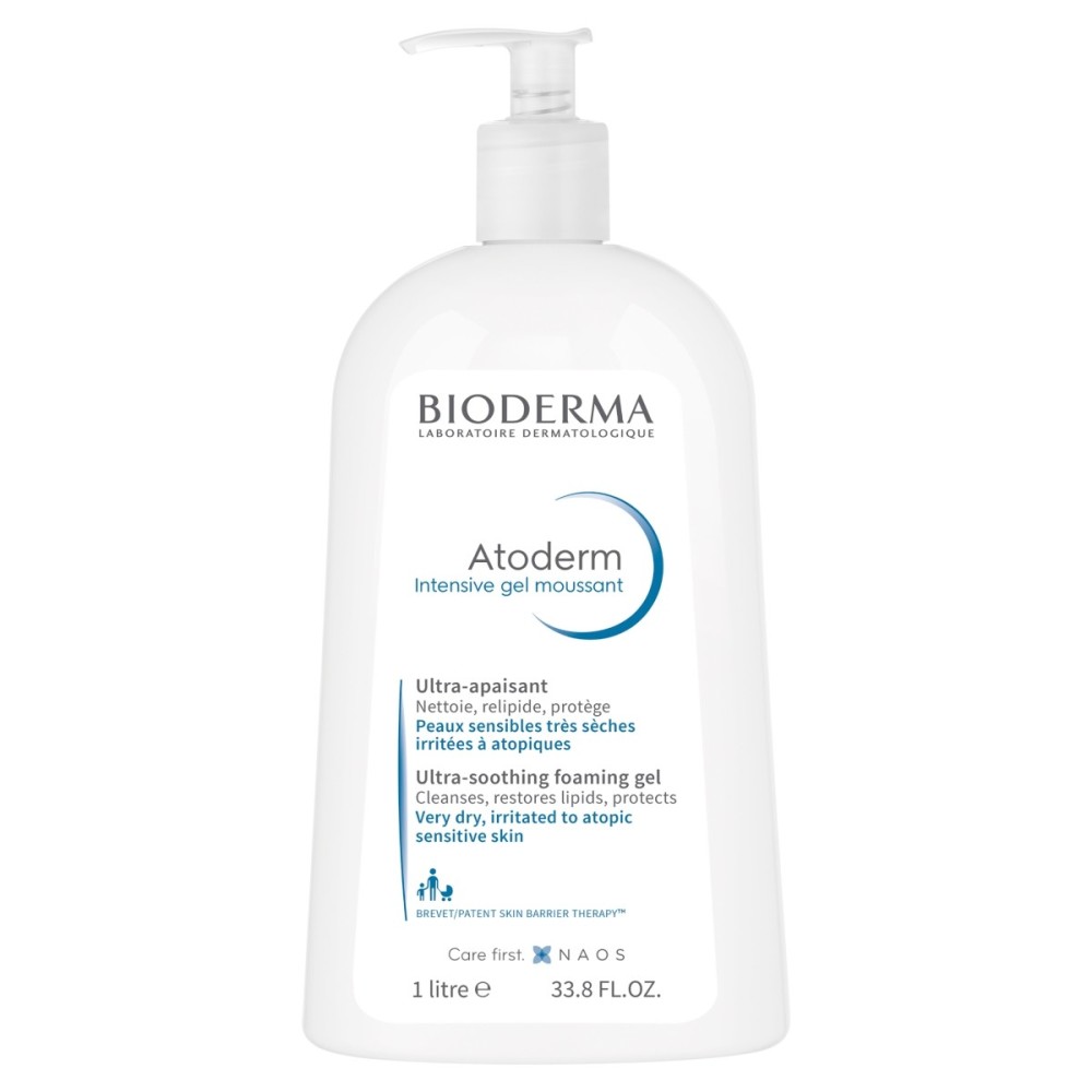 Bioderma Atoderm Gel de ducha calmante para pieles muy secas y atópicas 1 l