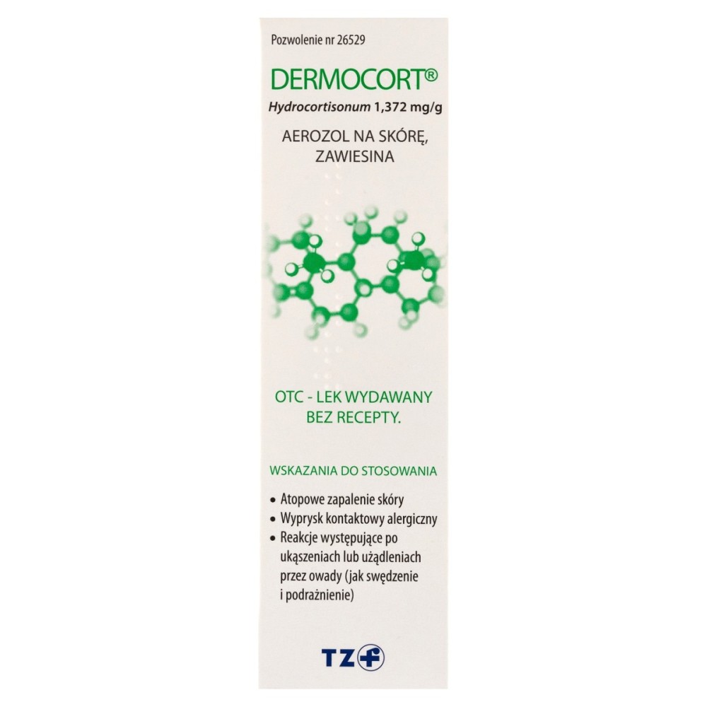 Dermocort 1,372 mg/g Sospensione aerosol cutanea 38,25 g