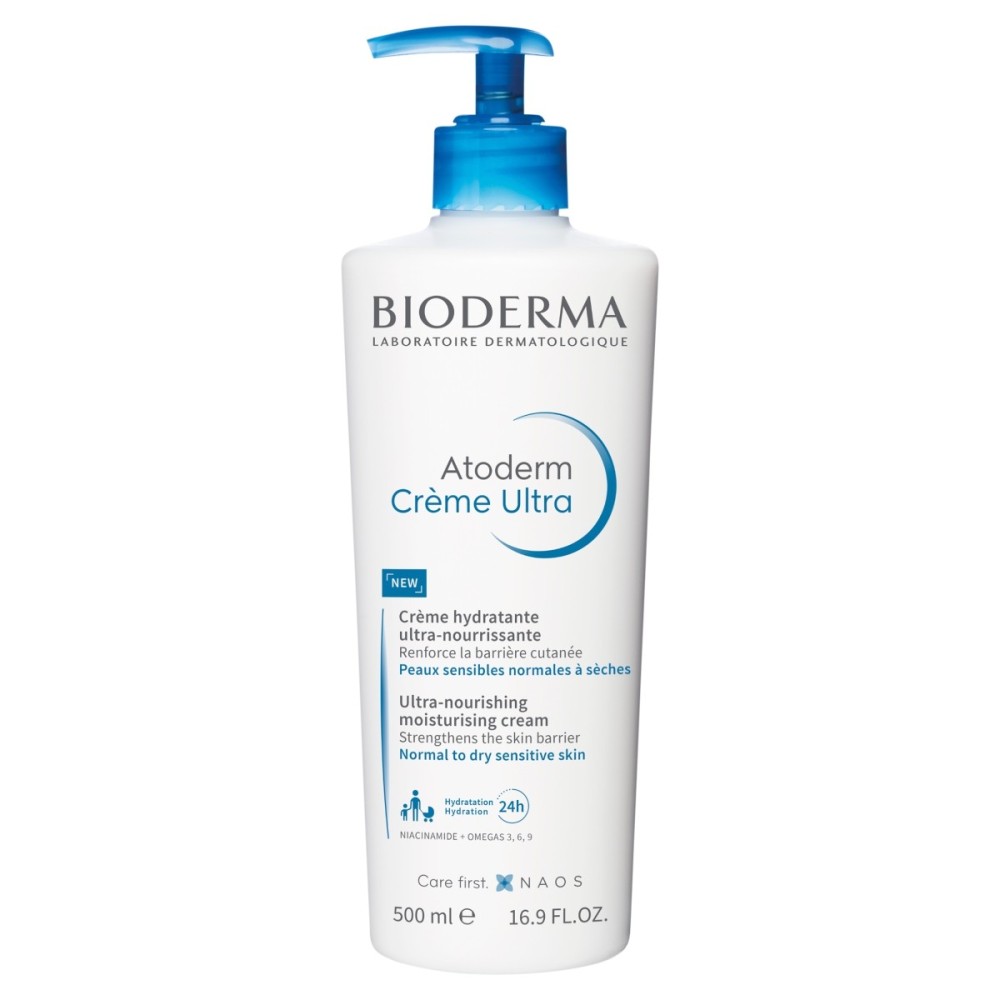 Bioderma Atoderm Ultra-moisturizing and strengthening cream 500 ml
