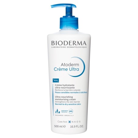 Bioderma Atoderm Crème ultra-hydratante et fortifiante 500 ml
