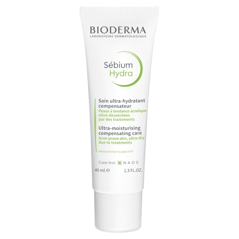 Bioderma Sébium Hydra Moisturizing anti-acne cream for acne-prone skin 40 ml