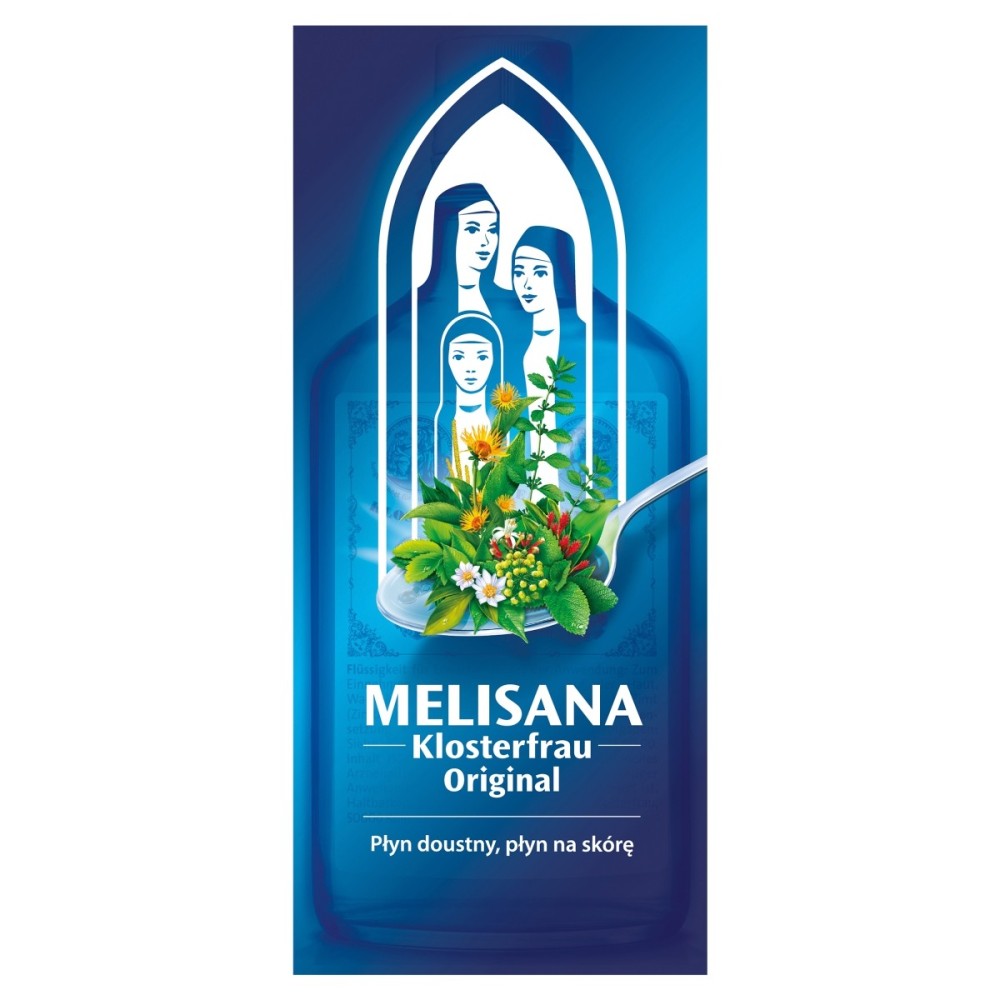 Melisana Klosterfrau Original Płyn doustny płyn na skórę 155 ml