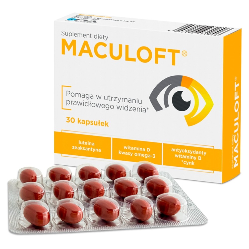 Maculoft Dietary supplement 30 pieces