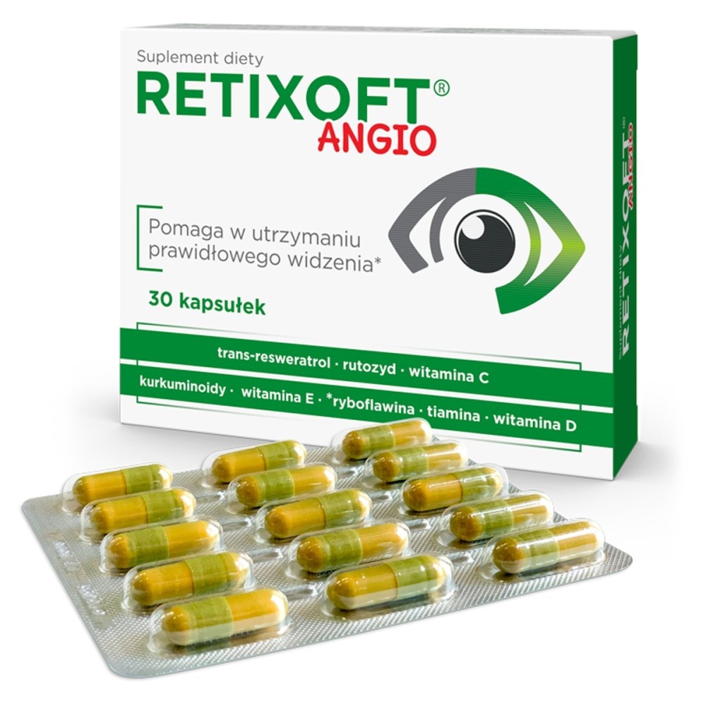 Retixoft Angio Dietary supplement 30 pieces
