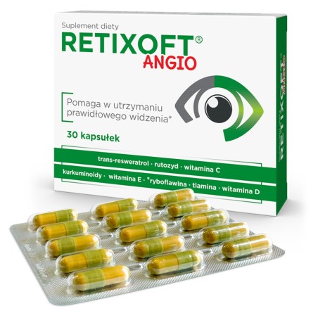 Retixoft Angio Nahrungsergänzungsmittel 30 Stück