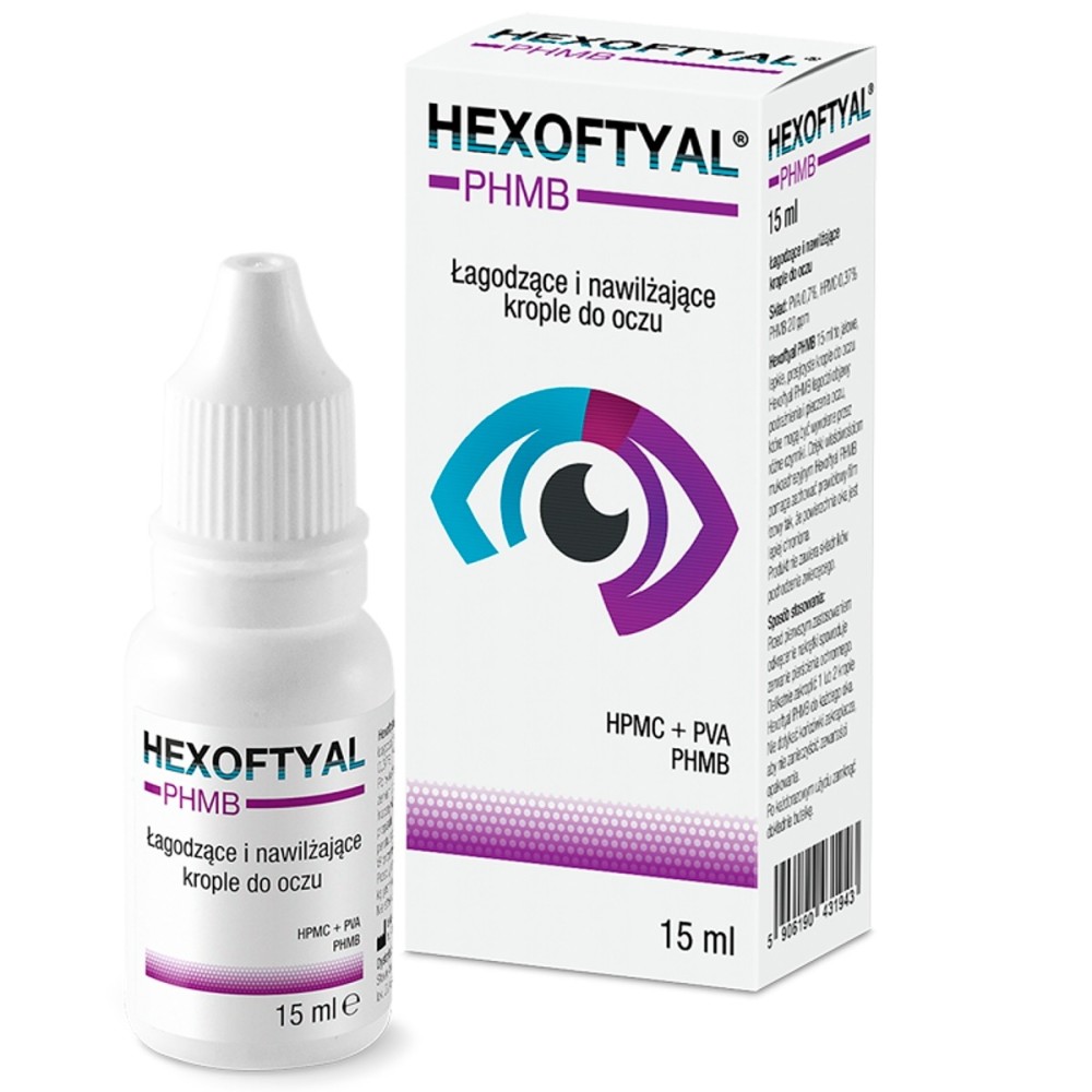 Hexoftyal PHMB Colirio calmante e hidratante 15 ml