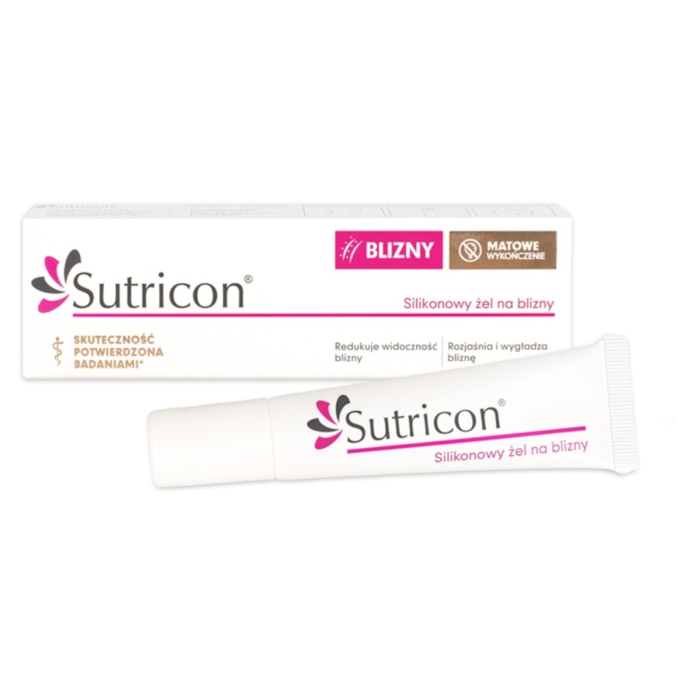 Sutricon silikonový gel na jizvy 15 ml