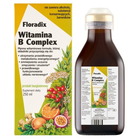Floradix Doplněk stravy vitamín B complex 250 ml