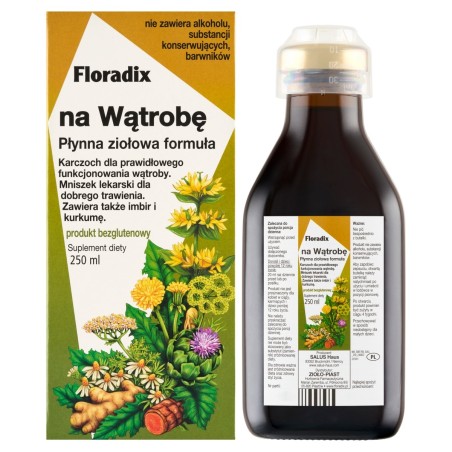 Floradix Nahrungsergänzungsmittel für die Leber 250 ml