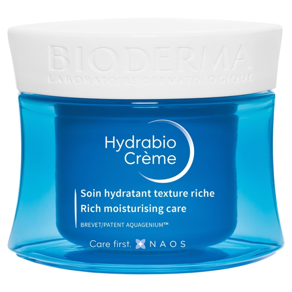Bioderma Hydrabio Crème Bogaty krem głęboko nawilżający dla skóry odwodnionej 50 ml