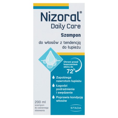 Nizoral Shampooing Soin Quotidien pour cheveux sujets aux pellicules 200 ml