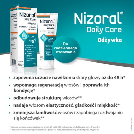 Nizoral Daily Care Odżywka do włosów z tendencją do łupieżu 200 ml
