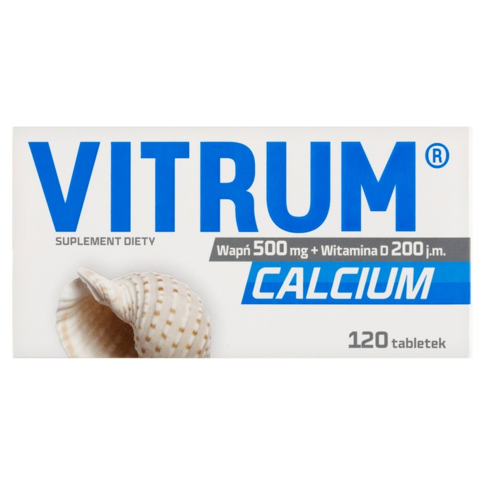 Vitrum Calcium Dietary supplement 120 pieces