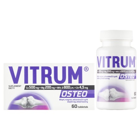 Vitrum Osteo Suplement diety 60 sztuk