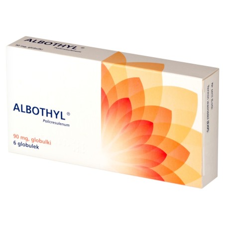 Albothyl 90 mg Globulki 6 sztuk