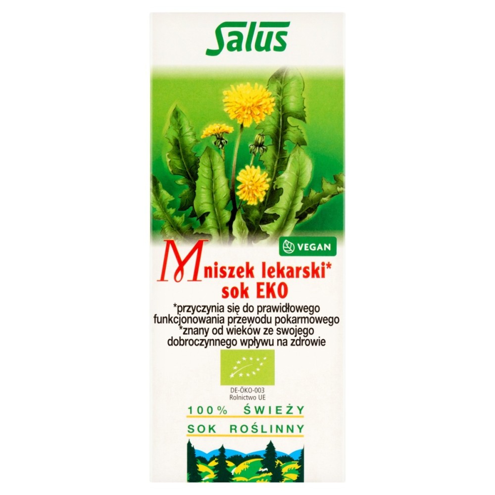 Salus Dietary supplement dandelion eco juice 200 ml