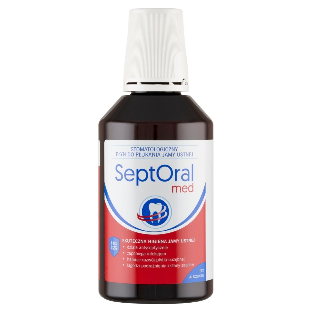 SeptOral Med Stomatologiczny płyn do płukania jamy ustnej 300 ml