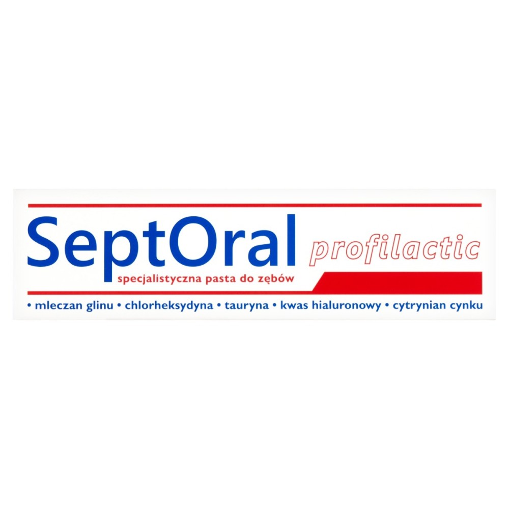 Dentifrice Spécialiste Profilactic SeptOral 100 ml