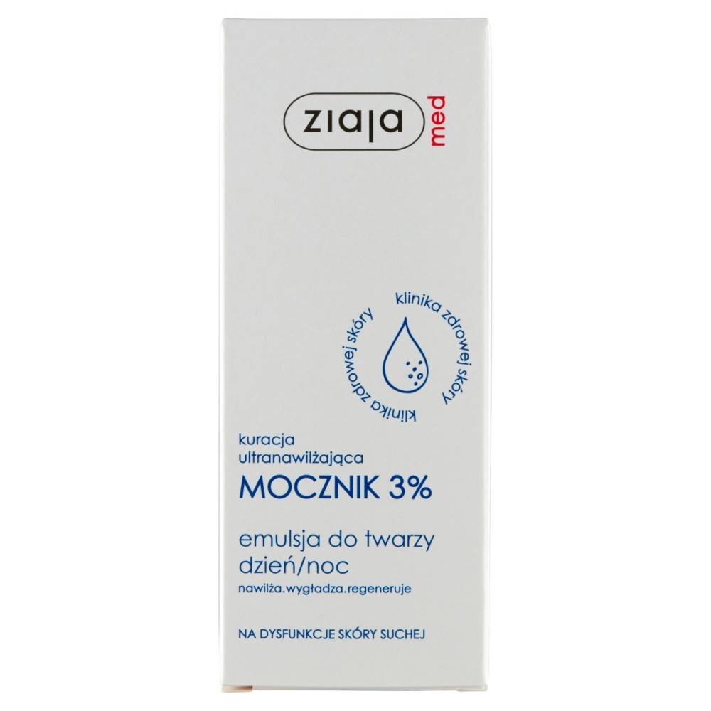 Ziaja med Ultra-moisturizing treatment urea 3% Day/night face emulsion 50 ml