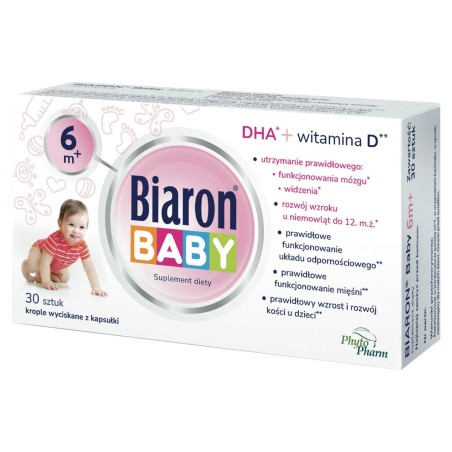 Biaron Baby 6 m+ Dietary supplement drops 30 pieces