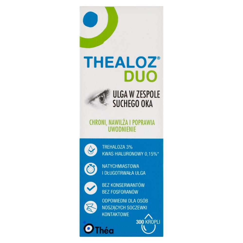 Thealoz Duo Gouttes Oculaires 10 ml
