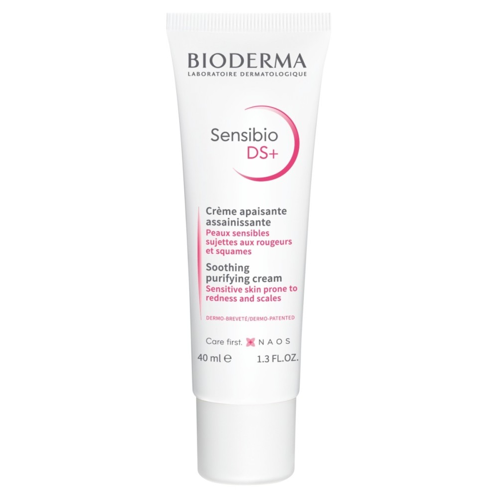 Bioderma Sensibio DS + Crème Crème contre la dermite séborrhéique pour peaux sensibles 40 ml