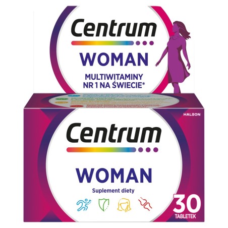 Centrum Woman Nahrungsergänzungsmittel 47 g (30 Stück)