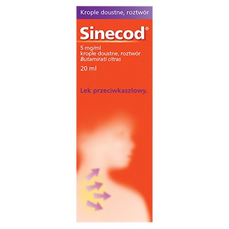 Sinecod 5 mg/ml Antitussive orale Tropfen 20 ml