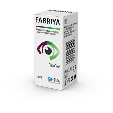 Fabriya Multiparticle moisturizing and protective eye solution 10 ml