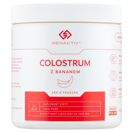 Genactiv Dietary supplement colostrum with banana 200 g