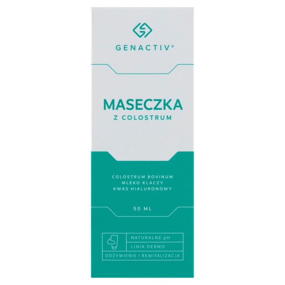 Genactiv Mask with colostrum 50 ml