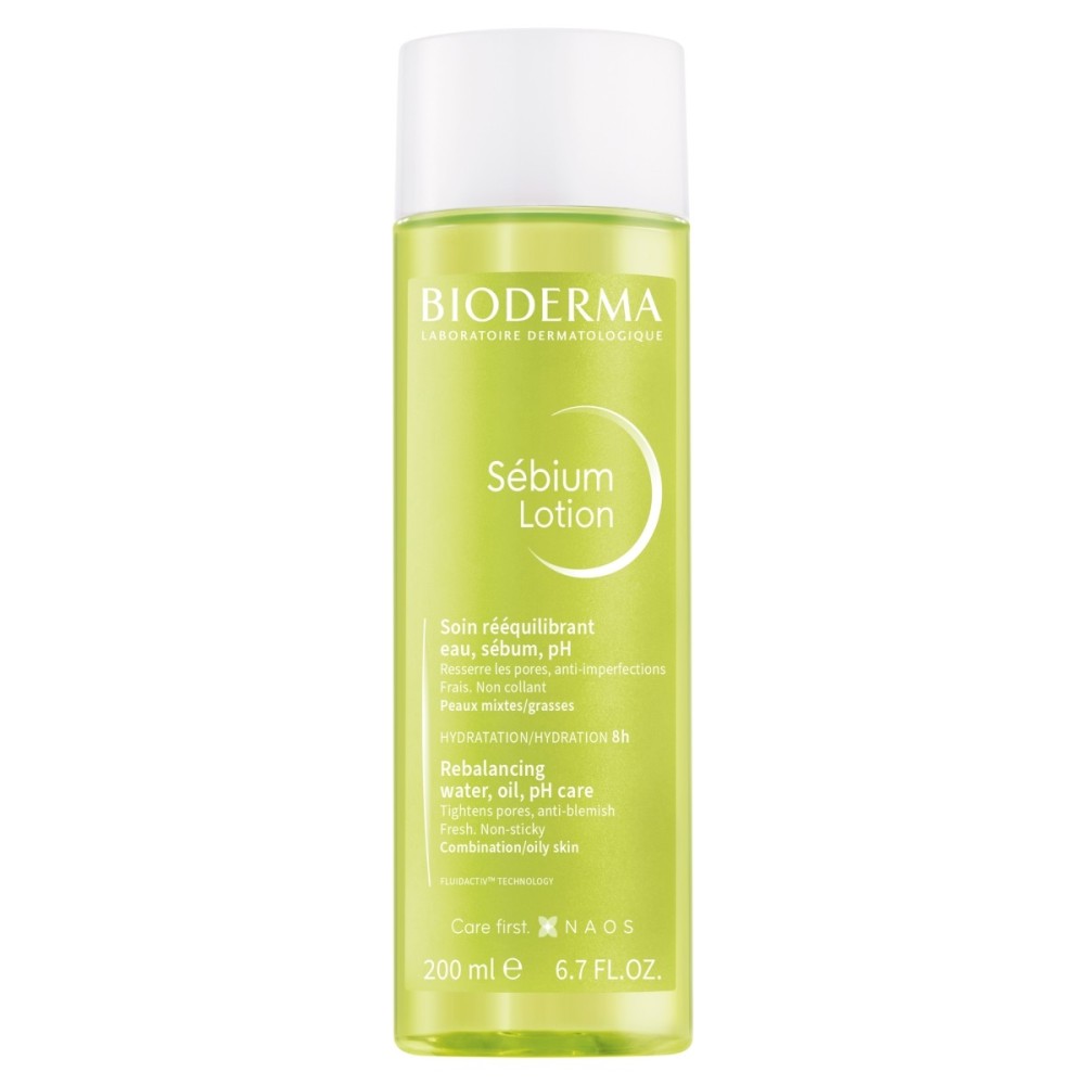 Bioderma Sébium Lotion Booster strengthening care for combination and oily skin 200 ml