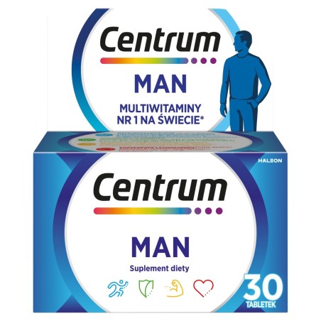 Centrum Man Suplemento dietético 39 g (30 piezas)