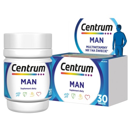Centrum Man Suplemento dietético 39 g (30 piezas)