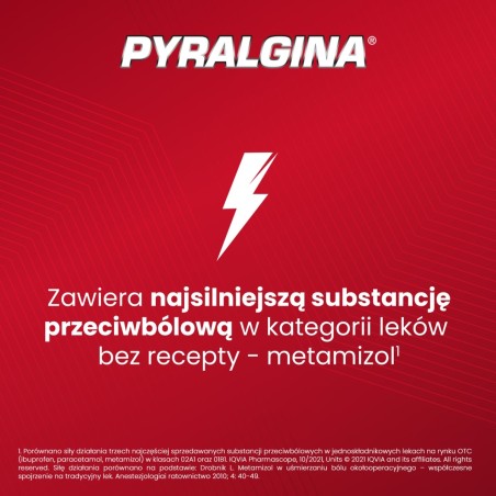Pyralgina 500 mg x 50 Tabl. Blase