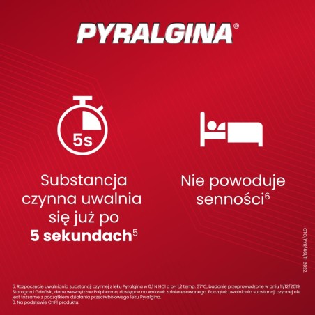 Pyralgina 500 mg x 12 tablets